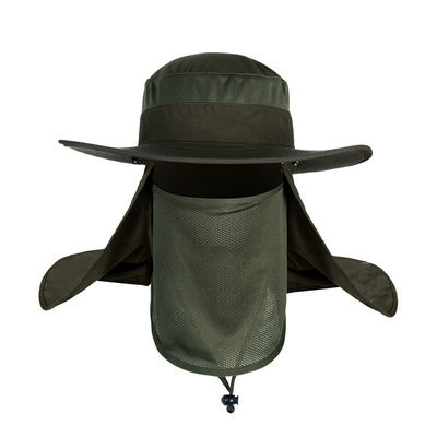 Açık 60cm Bayan Güneş Şapkaları Boyun Kapaklı UV Koruma Şapkası