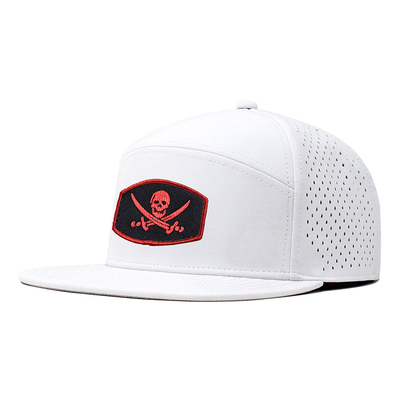 % 100 Pamuk Eğri Ağızlı Trucker Beyzbol Şapkası Beyaz Renk