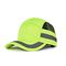 Ayarlanabilir CE EN812 Hi Vi Yeşil Kabartma Şapka 56cm 60cm Nakış Logosu