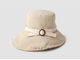OEM Lady Kadınlar Çiçekli Açık Kova Şapkaları Pamuklu 60cm Yaz İçin