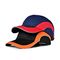 Havalandırma %100 Pamuk Emniyetli Kask Beyzbol Şapkası Kısa Kenarlı 56cm