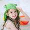 Flap Upf50+ Ayarlanabilir Güneş Şapkası Geniş Kenarlı Çocuk Yaz Şapkaları