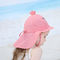 Boyun Korumalı OEM ODM UPF 50+ 47cm Çocuk Güneş Şapkaları