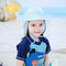 Ayarlanabilir Geniş Kenarlı Çocuk Kova Şapkaları UV 50+ %100 Pamuk
