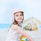 ODM Boyun Örtüsü Babys Yaz Şapkası Pamuklu 43cm 55cm Kulak Kapaklı Şapka