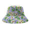 Baskılı Logo 55cm Outdoor Kova Şapkalar Çocuklar İçin %100 Polyester