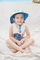 45cm Çocuk Kova Şapkaları Yürümeye Başlayan Bebek Plaj Güneş Şapkası