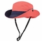 Kamp Avcılık Kadınlar Boonie Kova Şapka için 61cm İşlemeli Kova Şapka