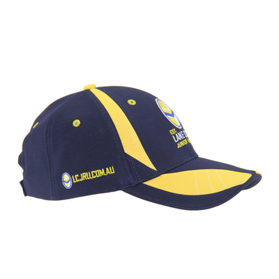 Düz nakışlı logo ile Osmanlı Polyester Sublimasyon Yarış Beyzbol Şapkaları