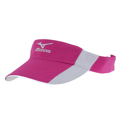 Yansıtıcı Logo Güneş Vizörü Şapkalar Polymesh Spor Güneş Vizörü Şapka Nefes Alıcı