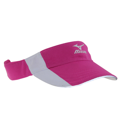 Yansıtıcı Logo Güneş Vizörü Şapkalar Polymesh Spor Güneş Vizörü Şapka Nefes Alıcı