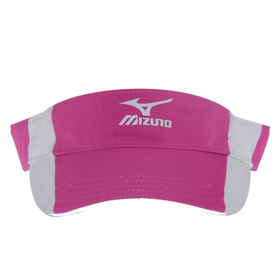 Yansıtıcı Logo Güneş Vizörü Şapkalar Polymesh Spor Güneş Vizörü Şapka Nefes Alıcı
