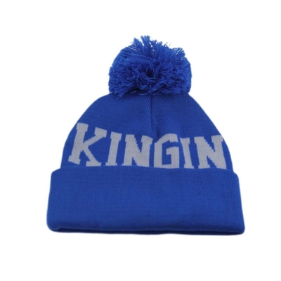 OEM ODM Kadın Beanie Şapkalar Beanie Kış Şapkası Pom Pom On Top