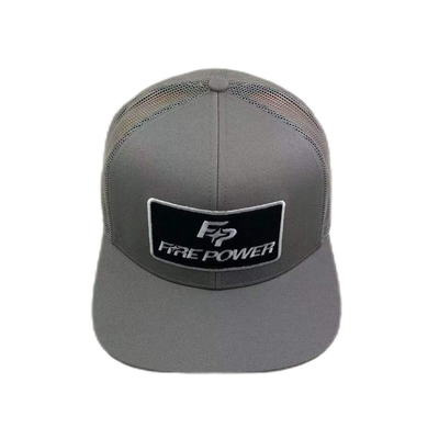 6 Panel Düz Zirve Düzenlenebilir Mesh Kamyon Şapkası Snapback Kapama ile