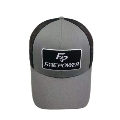 6 Panel Flat Peak Düzenlenebilir Mesh Trucker Kapakları
