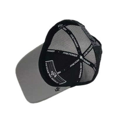 6 Panel Flat Peak Düzenlenebilir Mesh Trucker Kapakları
