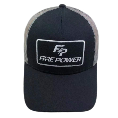 6 Panel Flat Peak Düzenlenebilir Mesh Trucker Kapakları