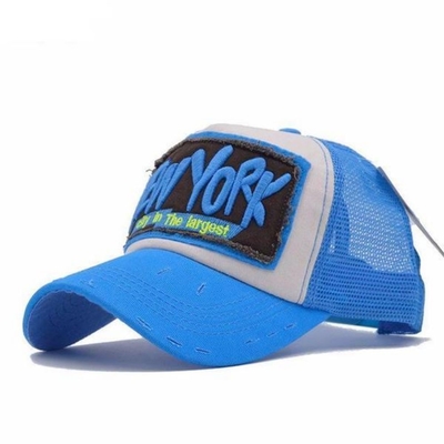 Vintage Ayarlanabilir 5 Panel Kamyon Şapkası Erkek Kadınlar Yaz Yıkanmış Kamyon Şapkası