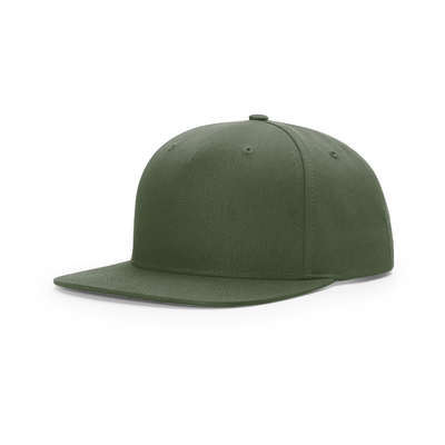 Özel Ön Snapback 5 Panel Şapkalar Düz Zirve Orta Profil Snapback