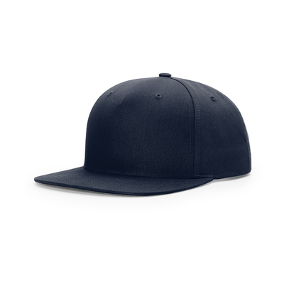 Özel Ön Snapback 5 Panel Şapkalar Düz Zirve Orta Profil Snapback