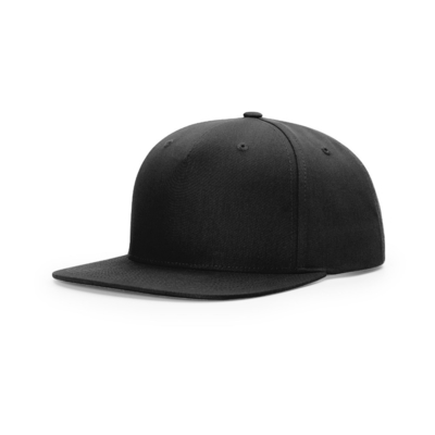 Özel Ön Snapback 5 Panel Şapkalar Düz Zirve Orta Profil Snapback
