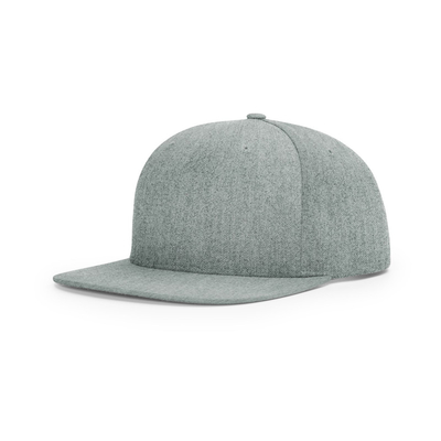 Özel Ön Snapback 5 Panel Şapkalar Düz Zirve Orta Profil Snapback