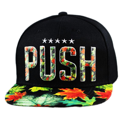 Özel Sublimasyon Yazdırma Şablonu ile Modalı Snapback Beyzbol Şapkaları