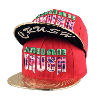 Özel Sublimasyon Yazdırma Şablonu ile Modalı Snapback Beyzbol Şapkaları