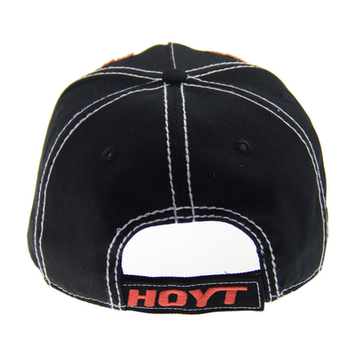 Ön kavisli fırçalı pamuklu beyzbol şapkası 5 panel erkek avcılık beyzbol şapkası