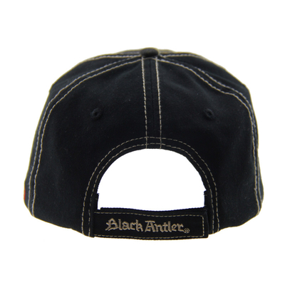 6 Panel Kamuflaj nakış Açık hava beyzbol şapkaları, Unisex düşük profilli ayarlanabilir av şapkaları