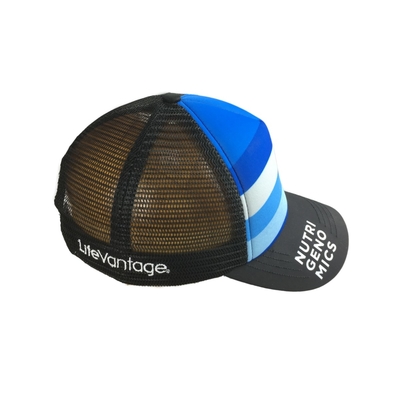 Nefes alıcı 5 Panel Sublimasyon Baskılı Kamyon Şapkaları Beyzbol Kamyon Şapkası