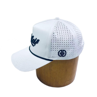 5 Panel Yüksek Profil nakış Golf Şapkaları Kadın Nefes Alıcı Beyzbol Şapkası Düzenlenebilir