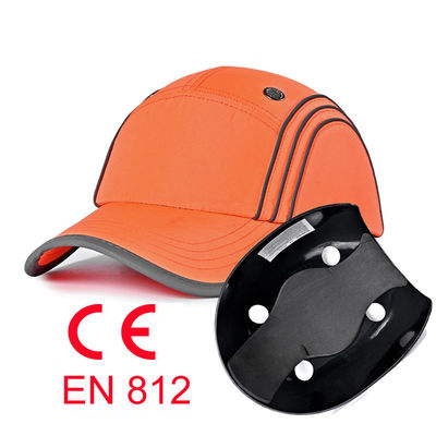 Merhaba Vis Yansıtıcı Beyzbol Tarzı Bump Caps Unisex CE EN812 Onaylandı