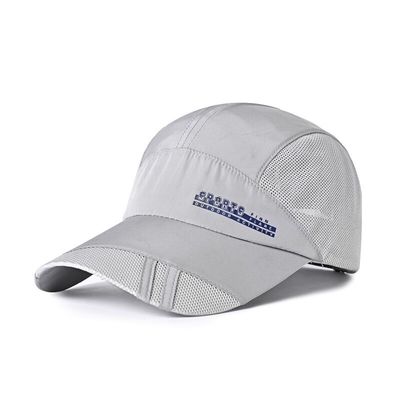 Nefes Alabilir Polyester Çevre Dostu Beyzbol Şapkası İşlemeli Spor Şapkaları ISO9001
