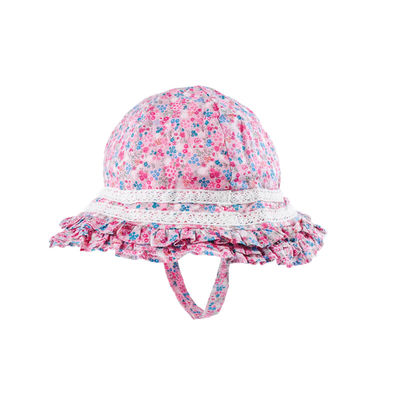 OEM Toddler Pamuklu Bebek Açık Kova Şapkaları 50cm Güneş Korumalı Şapka