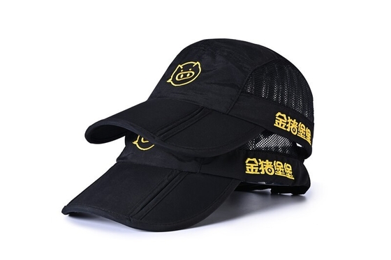 ODM Açık Beyzbol Şapkaları Nakış Logosu 6 Panel Snap Back Golf Gömme Şapka