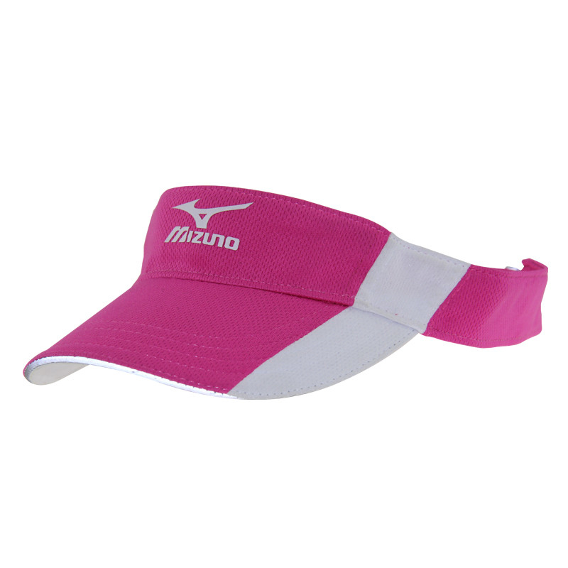 Yansıtıcı Logo Güneş Vizörü Şapkalar Polymesh Spor Güneş Vizörü Şapka Nefes Alıcı