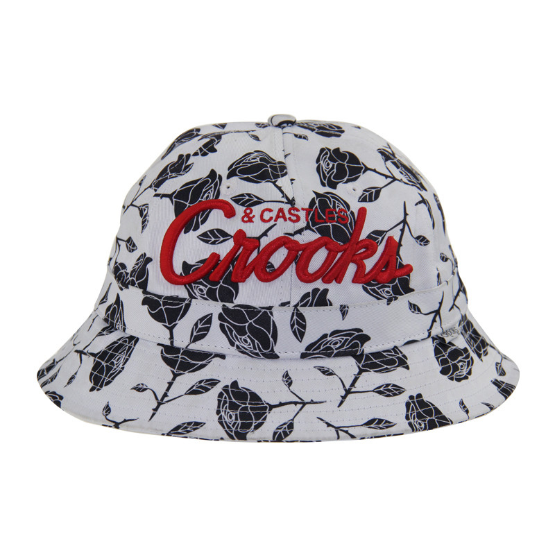 OEM 100% Pamuk 6 Panel Kov Kapak nakış Kov Kapak Boyut Düzenlenebilir