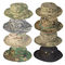 OEM Pamuk 6 Renk Desert Camo Boonie Şapka Düz Nakış Logosu