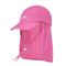 Boyun Flaps Pantone Color ile Açık Yürüyüş Güneş Koruma Şapkaları