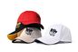 6 Panel Flexi Fit Beyzbol Şapkaları Eğri Ağızlı 3D İşlemeli Logo