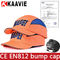 CE EN812 Hi Vis Bump Cap Güvenlik Beyzbol Tarzı Darbeye Dayanıklı