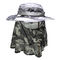 62cm UPF 50+ Dış Mekan UV Korumalı Boyun Kapaklı Unisex Kova Şapka