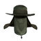 Açık 60cm Bayan Güneş Şapkaları Boyun Kapaklı UV Koruma Şapkası