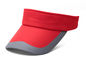 Pantone Renkli Güneşlik Şapka Şapkası UV Korumalı %100 Pamuklu Siperlikler