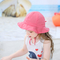 Toddler Geniş Ağızlı Çocuklar Boyun Flap Çene Askılı Güneş Şapkalı Oyun Şapkası