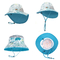 Ayarlanabilir 48cm Bebek Güneş Şapkası Yürüyor Yüzmek Plaj Havuz Şapkası UPF 50+ Geniş Kenarlı