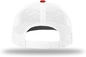 Erkekler Pamuklu Dimi Richardson 7 Panel Kamyon Şoförü Şapkası Düz ​​Yapılandırılmış Düz Yama Logolu